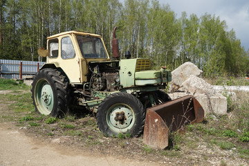 Obraz premium tractor