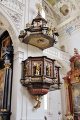 Kanzel, Jesuitenkirche, Solothurn