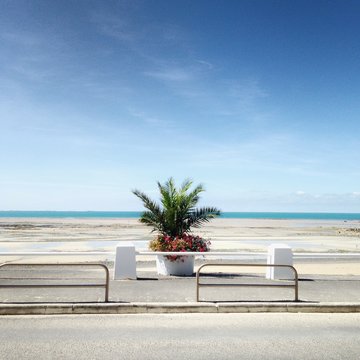 Plage de Donville Les Bains, Normandy, France