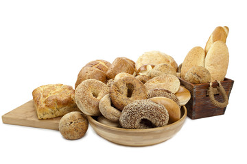 assorted kinds of fresh bread