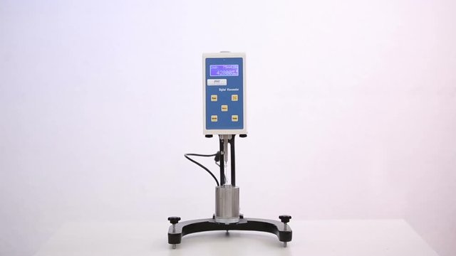 The viscometer working