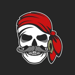 sea pirate emblem