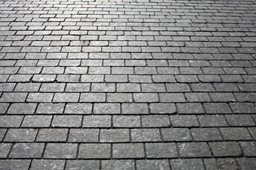 Stone pavement texture