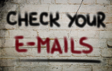 Check Your E-mail Concept