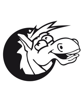 crazy funny fun face head hole comic cartoon laugh silly pony stallion