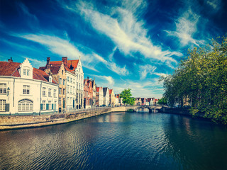 View of Bruges Brugge, Belgium