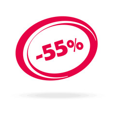 55%