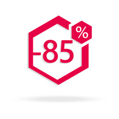 85%