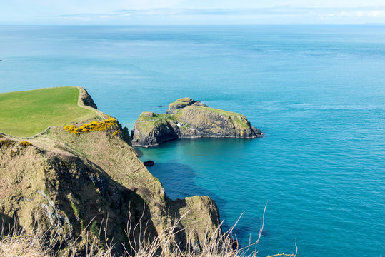 County Antrim Coast. Carrick-a-Rede.