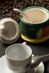 Coffee industry concept.