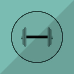 Healthy lifestyle. cartoon woman design.  bodybuilding concept