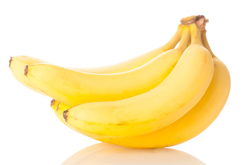 bunch of yellow sweet bananas