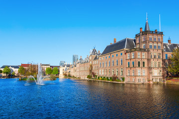 Naklejka premium Binnenhof of The Hague, Netherlands