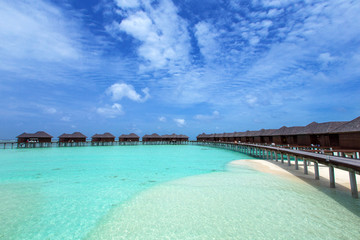 Fototapeta premium beach with Maldives