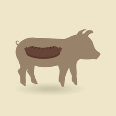 delicious bbq  design 