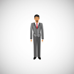 Businessman design. Corporate concept. Businessman icon