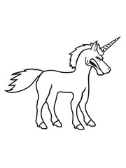 unicorn unicorn comic cartoon angry angry public stallion logo design cool sour dangerous horse
