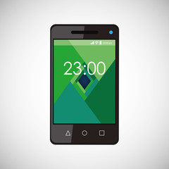 Smartphone design. cellphone concept. isolated illustration