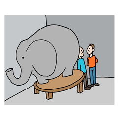  business meeting elephant in the room