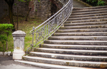Old staircase in Trieste
