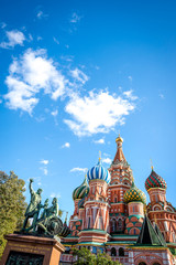 Fototapeta na wymiar Moscow, St. Basil's Cathedral