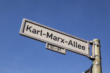 Fototapeta premium Karl-Marx-Allee, Berlin, Germany