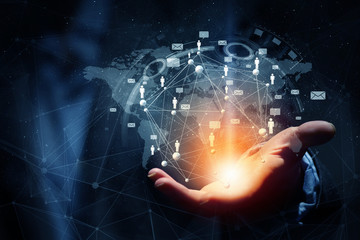 Whole world in hands 