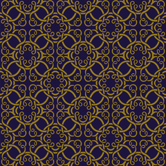 Elegant antique gold brown and blue background 345_curve spiral cross frame lline
