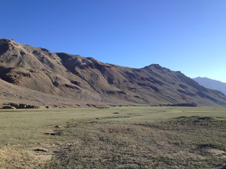 Fototapeta na wymiar Sarchu camp landscape, Manali-Leh, Ladakh, India