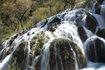 Beautiful scenery in Jiuzhaigou, Sichuan Province, China