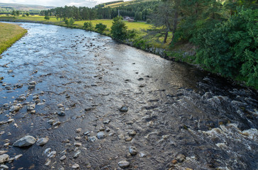 View from the Findhorn Bridge at Tomatin