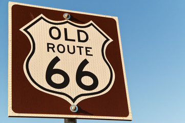 Old Route 66 Sign