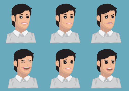 Woman Emotions and Facial Expressions