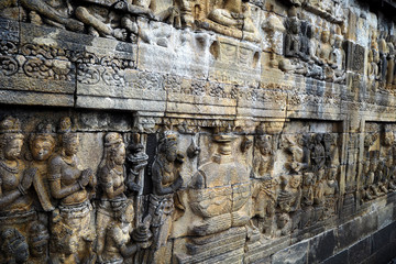 Fototapeta premium wall carving