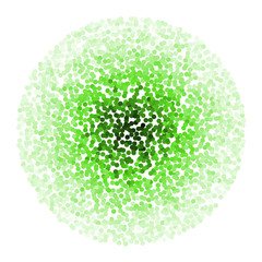 Glitter Round Dotted