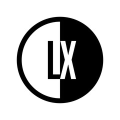 INITIAL CIRCLE HALF LOGO