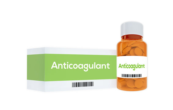 Anticoagulant Medication Concept