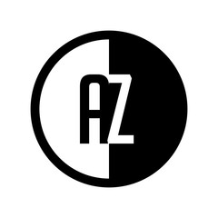 INITIAL CIRCLE HALF LOGO