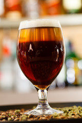 beer in the bar