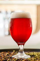 beer in the bar