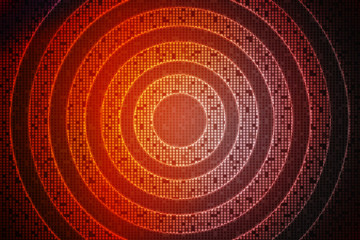 2d illustration technology background