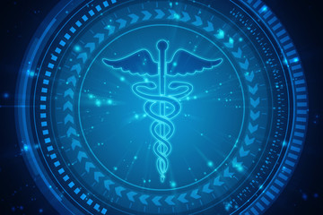 2d  illustration Health care and medical logo 