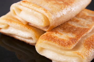 Three pancakes