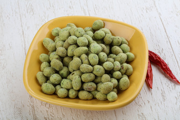 Wasabi peas