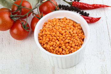Red lentils