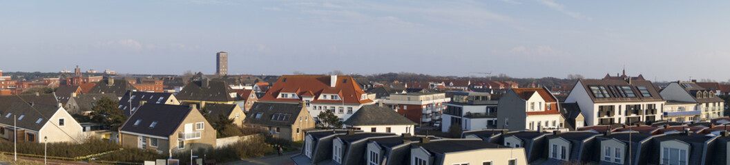 Ortsansicht, Norderney, Ostfriesische Insel, Ostfriesland, Niedersachsen, Deutschland