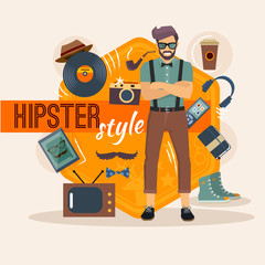 Male Hipster Character Pack 