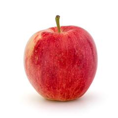 Red apple isolated on white background cutout