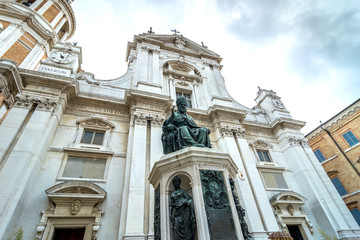 Santuario della Santa Casa, pilgrimage church in Loreto, Italy