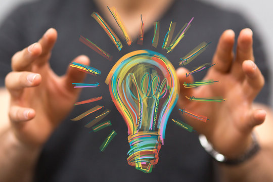 idea creativ scribble